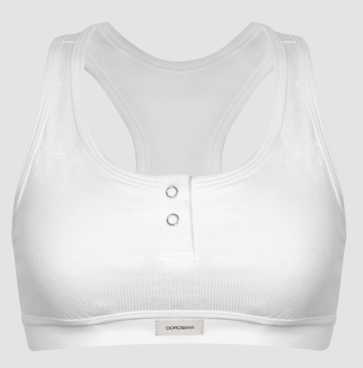Dorosiwa Minimal Garments Snap Banding Bralette【SE1324】
