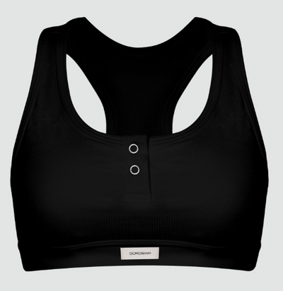 Dorosiwa Minimal Garments Snap Banding Bralette【SE1324】