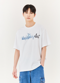 韓國 Mark Gonzales Sign Logo Water Graphic Short Sleeve T-Shirt【MG350】
