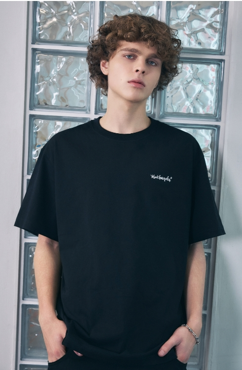 韓國 Mark Gonzales Sign Logo Cool Cotton 2-Pack Short Sleeve T-Shirt【MG352】