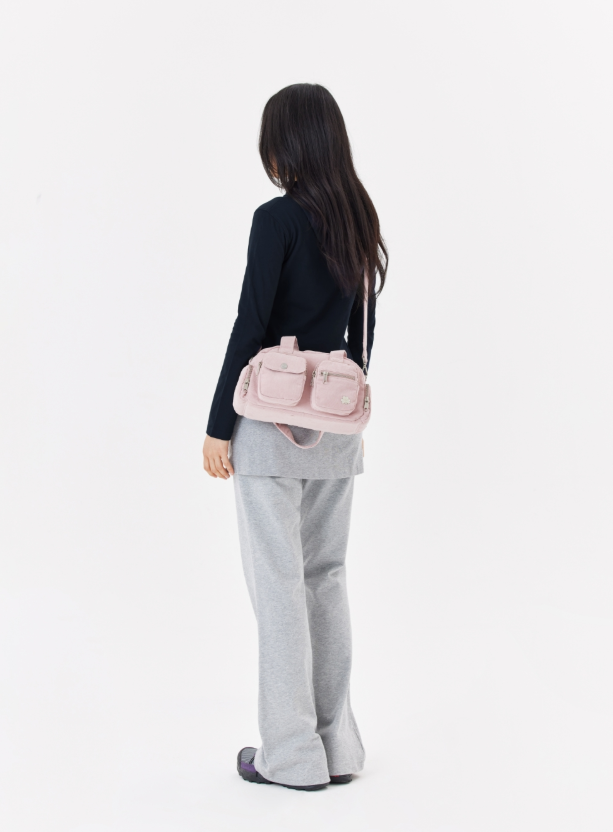 韓國 Mark Gonzales Women's Club Corduroy Crossbody Bag【MG117】