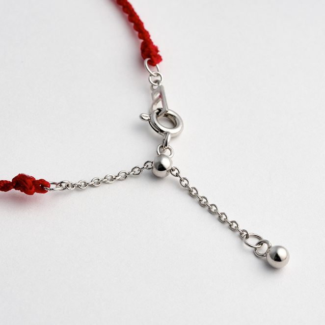 韓國 Lloyd Silver 925 Essential 0.5ct Moissanite Cord Bracelet 16cm【LD003】