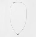 韓國 Lloyd Lucky Butterfly Pave Setting Necklace 40cm【LD005】
