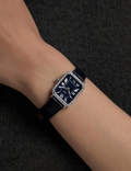 韓國 Lloyd Awesome Square Cubic Leather Watch【LD008】