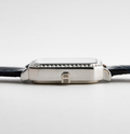 韓國 Lloyd Awesome Square Cubic Leather Watch【LD008】