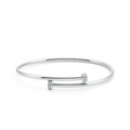 韓國 Lloyd Silver 925 Essential Peggy Cross Bangle【LD006】