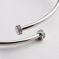韓國 Lloyd Silver 925 Essential Peggy Cross Bangle【LD006】
