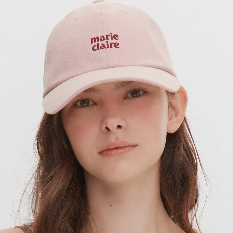 韓國 Marie Claire Small Logo Ball Cap【SC648】