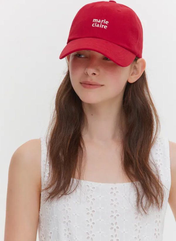 韓國 Marie Claire Small Logo Ball Cap【SC648】