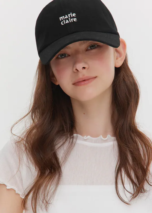 韓國 Marie Claire Small Logo Ball Cap【SC648】