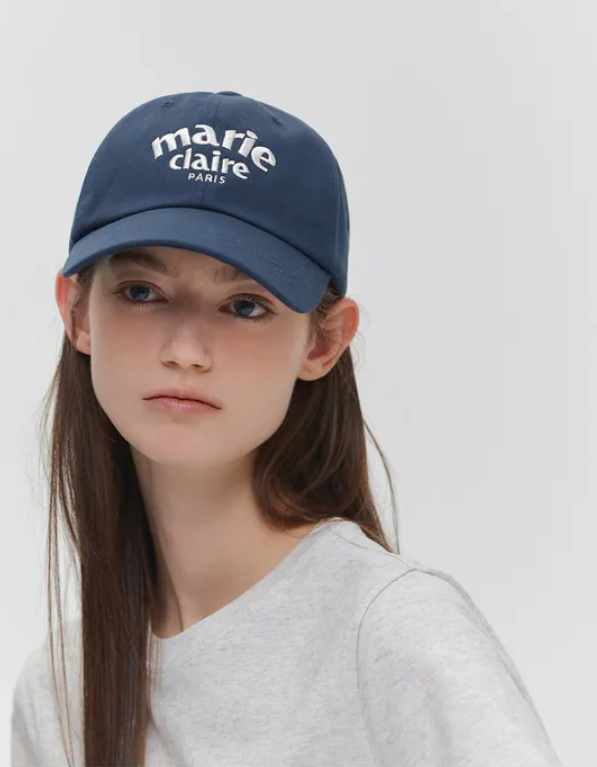 韓國 Marie Claire Arch Logo Ball Cap【SC649】