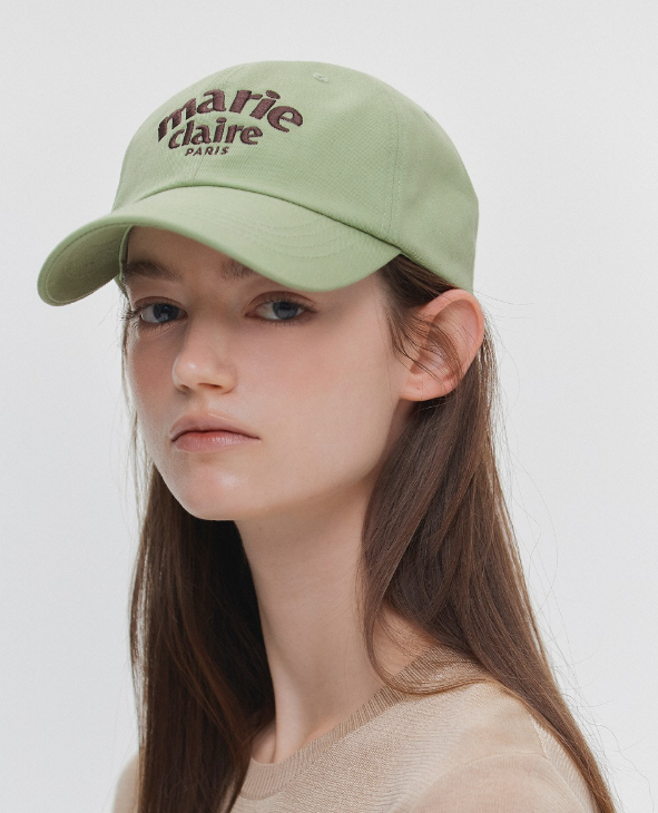 韓國 Marie Claire Arch Logo Ball Cap【SC649】