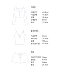 Dorosiwa 3-Piece Set Sleepy Punching Pajama Set【SE1315】