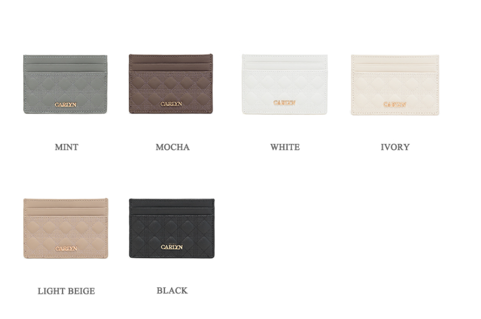 韓國 Carlyn Minute Quilting Wallet【SM2276】