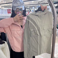 韓國 Snowpeak Root Women's Pocket Windbreaker (防水防曬面料)【SN161】