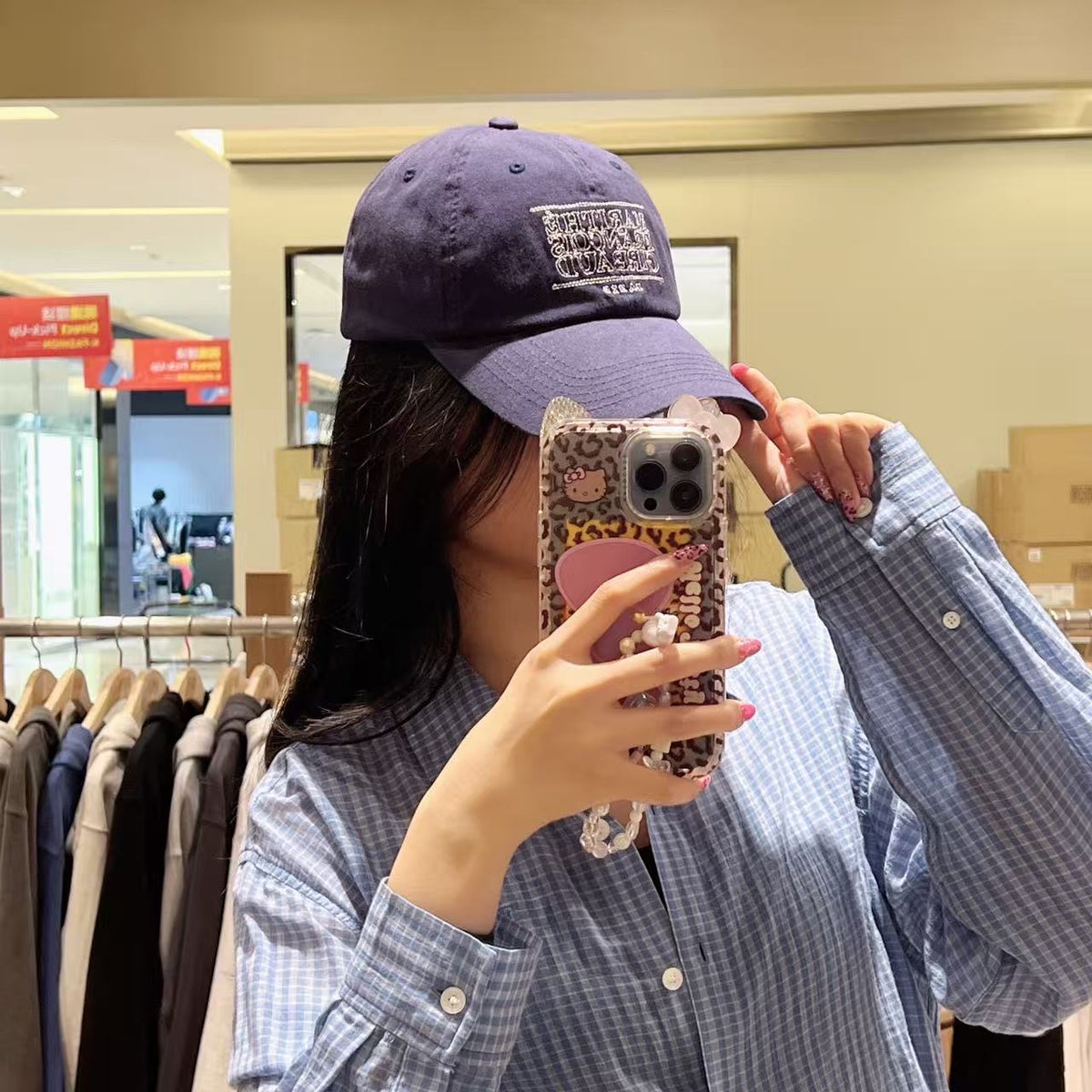 韓國 Marithe Francois Girbaud Doodle Classic Logo Covered Cap【MD223】