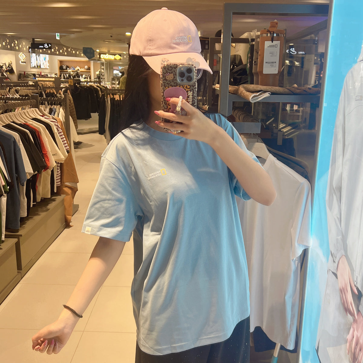韓國 National Geographic Crow Sorona Cool Touch Short Sleeve T-shirt【NG937】