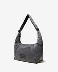 韓國 Hunter Glossy Drawstring Midi Hobo【HR064】