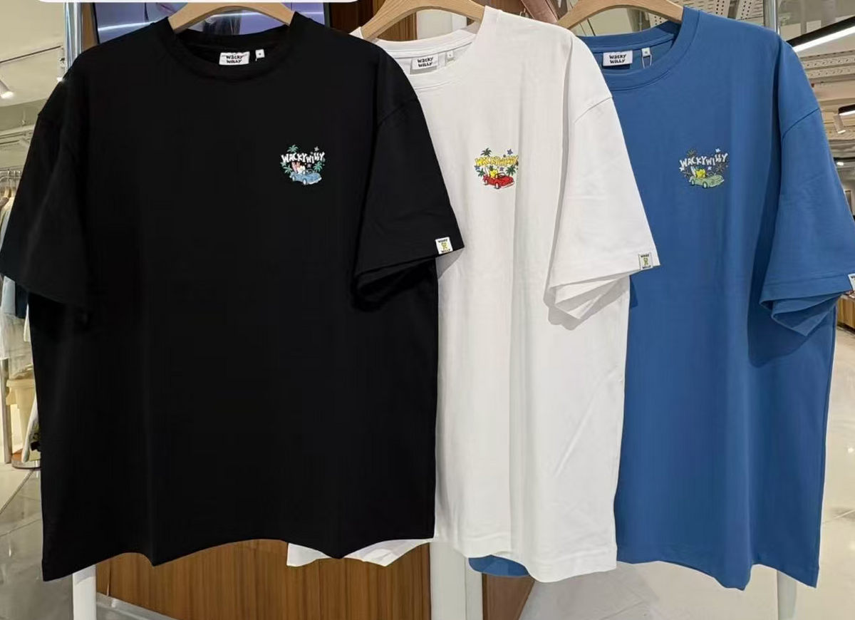 韓國 Wacky Willy Kiki Hawaiian Short-Sleeve T-Shirt【WW258】