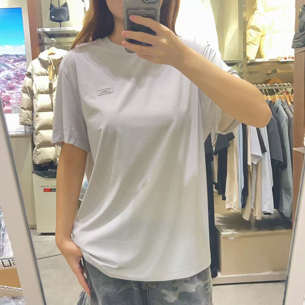 韓國 National Geographic 男款 Airflow Short Sleeve T-shirt (涼爽面料)【NG856】