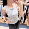 韓國 Marithe Francois Girbaud W Ribbon Classic Logo Sleeveless【MD314】