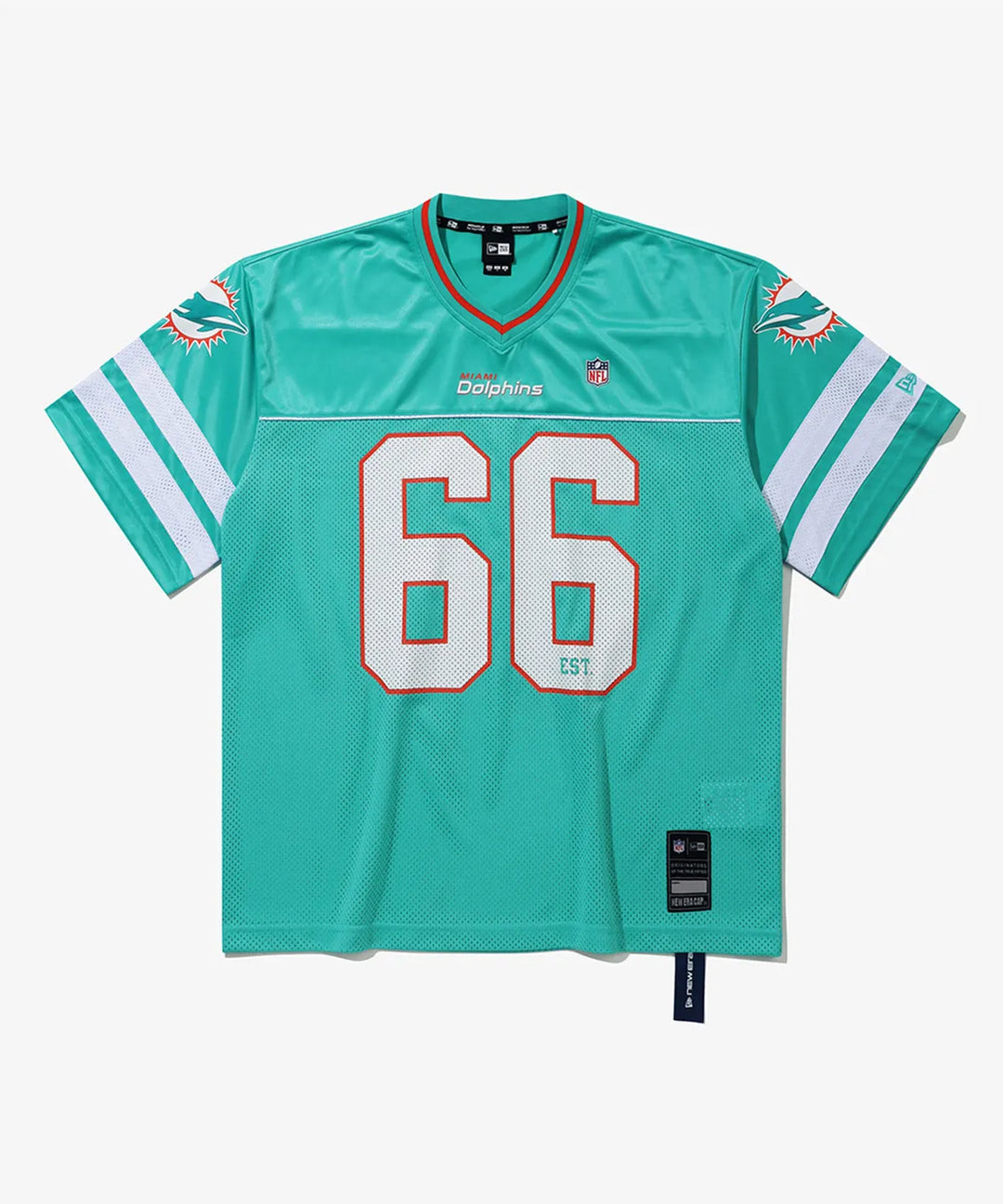 韓國 New Era NFL Miami Dolphins Fan Wear T-shirt【NR177】