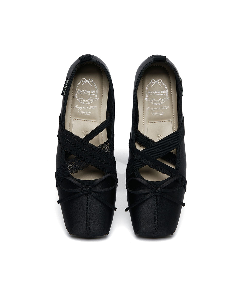 韓國 Rockfish Banding Ballet Flats【RH015】