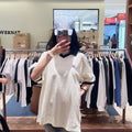 韓國 Marithe Francois Girbaud Small Classic Logo Pk Collar Point Tee【MD241】