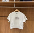 韓國 Marithe Francois Girbaud W Vintage Classic Logo Half Sweatshirt【MD207】