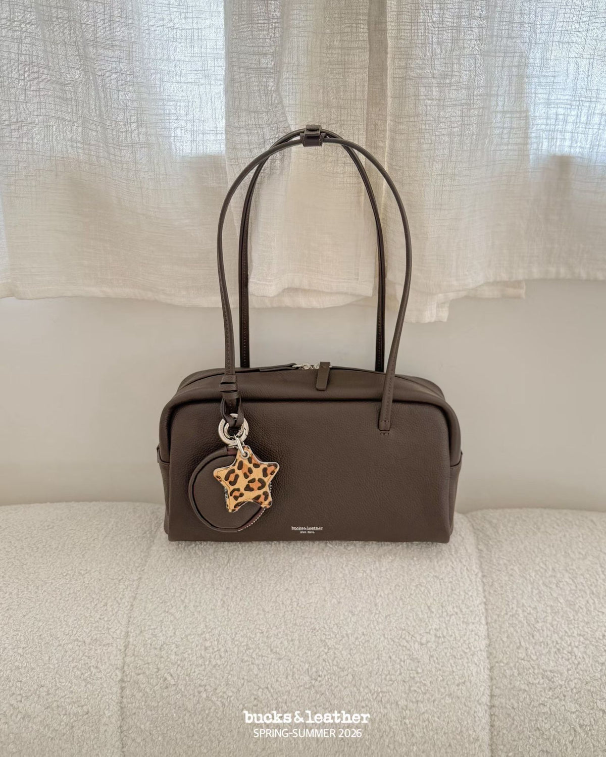 韓國 Bucks & Leather 26SS 法式吐司包 (中號)【SM2306】