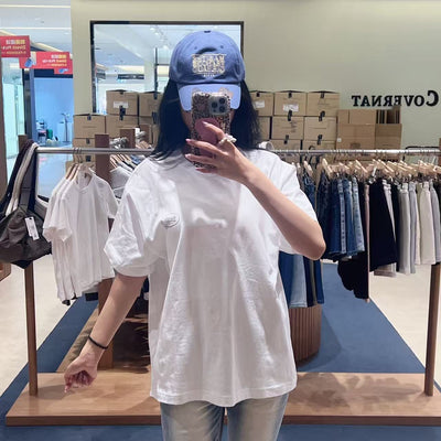 韓國 Marithe Francois Girbaud Vintage Logo Typo Tee【MD287】