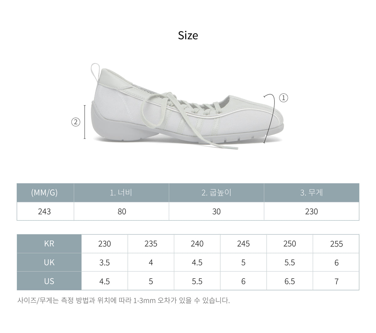 韓國 Rockfish Bliss Laceup Sneakers【RH005】