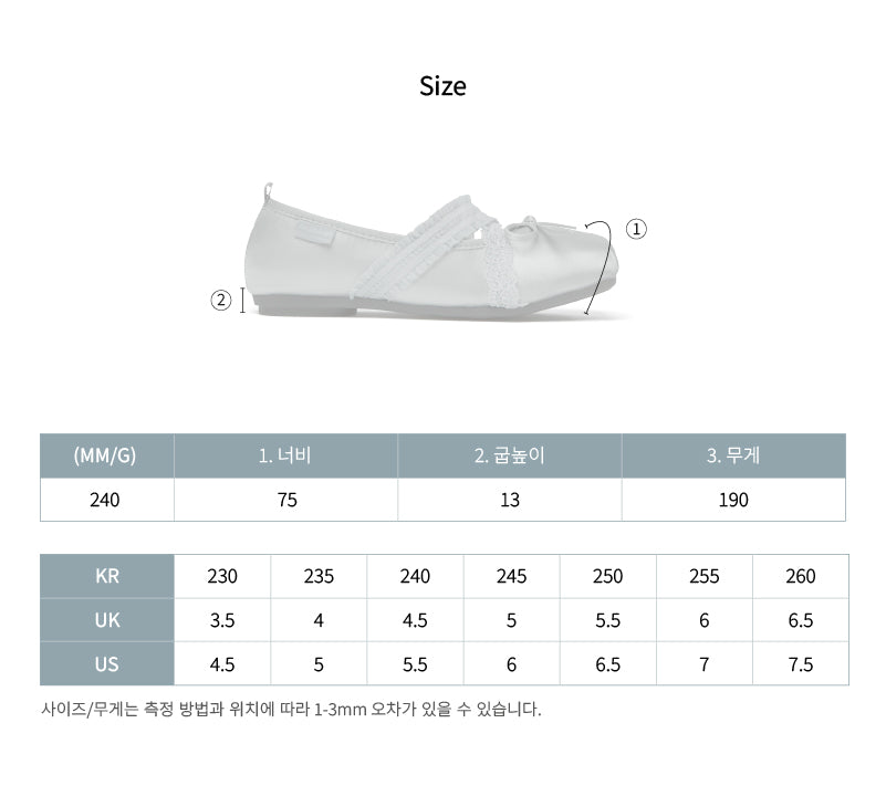 韓國 Rockfish Banding Ballet Flats【RH015】