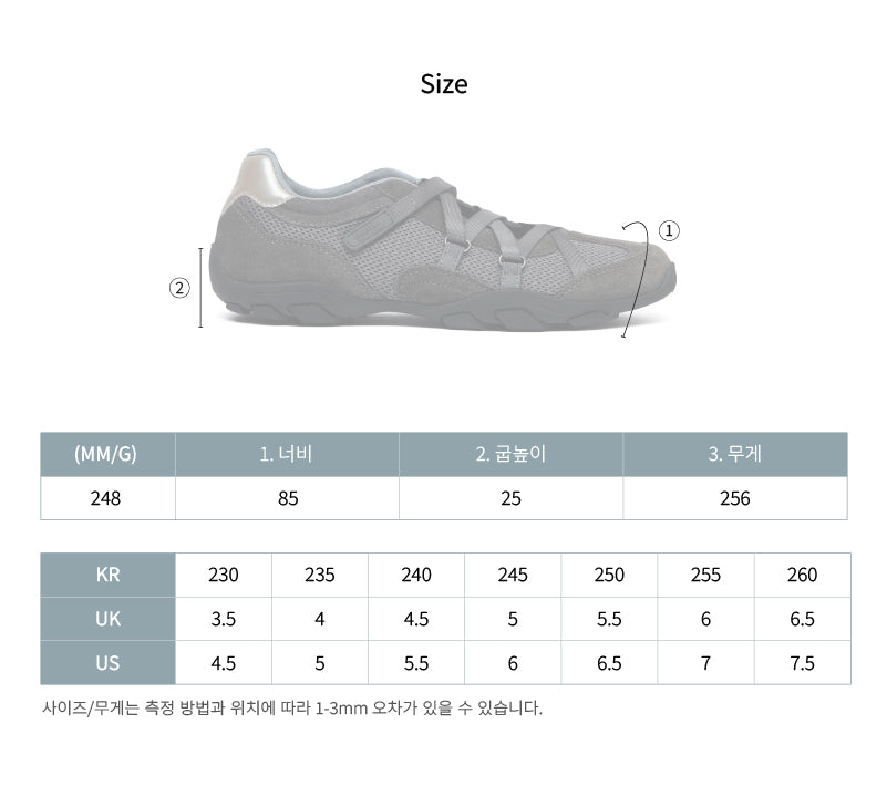 韓國 Rockfish Zane X-Strap Sneakers V2【RH010】