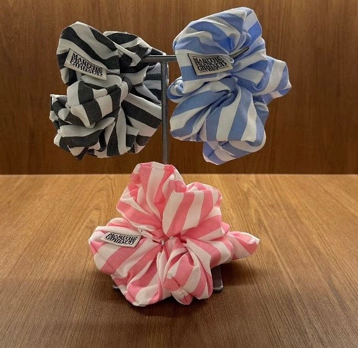 韓國 Marithe Francois Girbaud Classic Logo Stripe Hair【MD243】