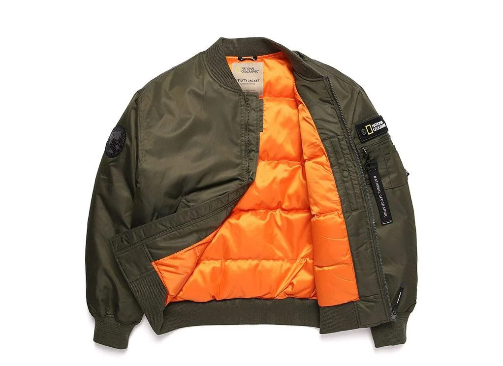 韓國 National Geographic 男女同款 Bomber Down Jumper【NG1096】