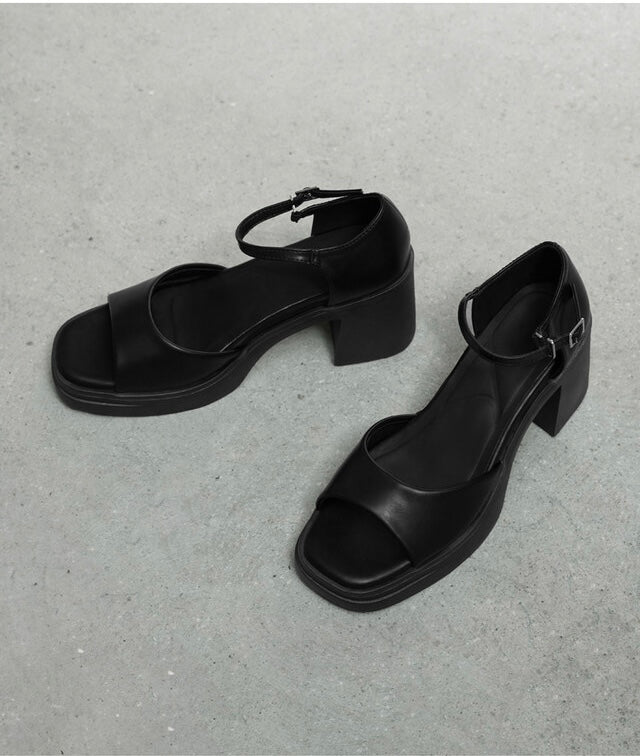 韓國 Chaakan Bebon Platform Sandals Heels【CN007】