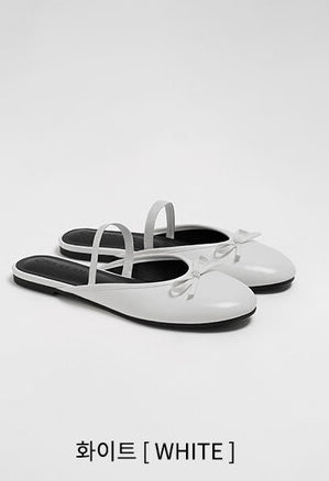 韓國 Chaakan Emily Two-Way Ribbon Slingback Flat【CN017】