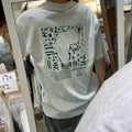 韓國 National Geographic 男女同款 T-Shirt【NG1081】