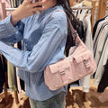 韓國 Marithe Francois Girbaud Regular Logo 2Way Hobo Bag【MD127】