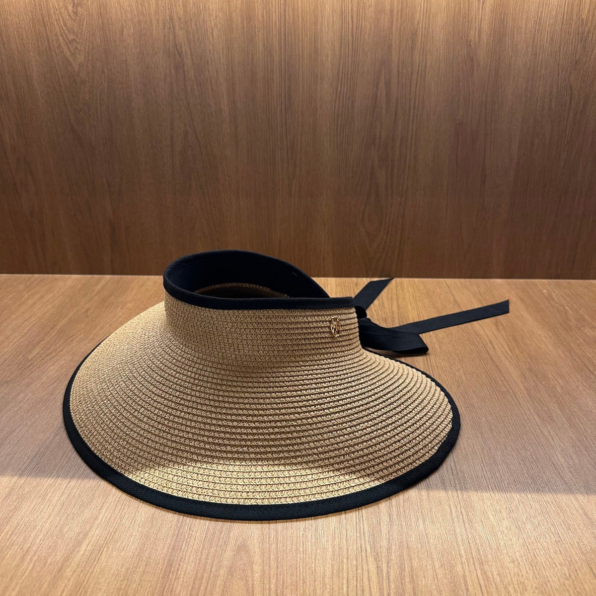 韓國 Marithe Francois Girbaud Circle Logo Wide Sun Visor【MD306】