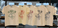 韓國 Satur Capri Citron Drawing Summer Graphic Short Sleeve T-shirt【SR388】