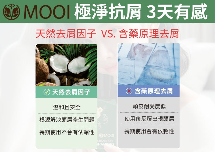 MOOI 極淨抗屑洗髮精 200ml【SM2475】