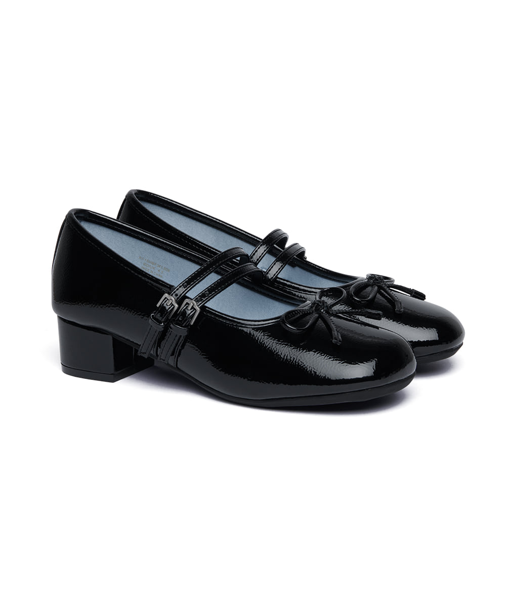 韓國 Rockfish Square Toe Two Strap Mj (4Cm)【RH011】