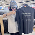 韓國 Snowpeak Root Lettering Woven Patch Short Sleeve T-Shirt (防水防曬面料)【SN127】
