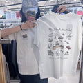 韓國 Snowpeak Cotton Nature Graphic Short Sleeve T-shirt【SN120】