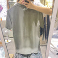 韓國 National Geographic 男女同款 NeoD Big Logo Short Sleeve T-shirt【NG864】