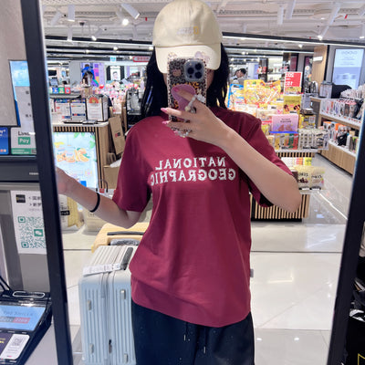 韓國 National Geographic NeoD Big Logo Short Sleeve T-shirt【NG864】
