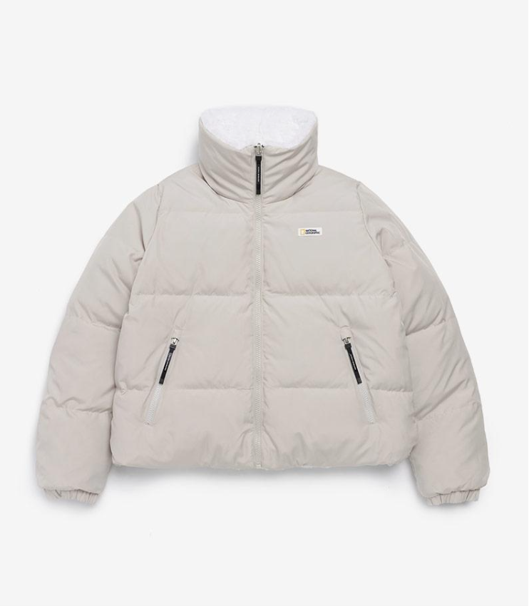 韓國 National Geographic 女款 Raelia Eco-fur Reversible Short Down Jumper【NG1138】