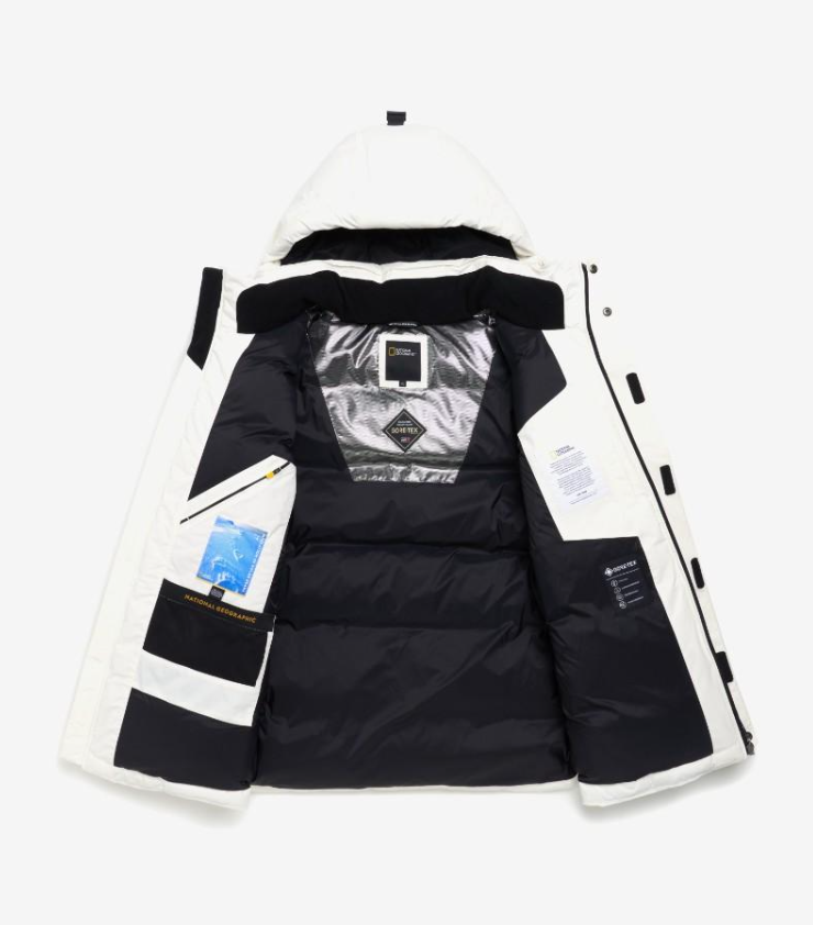 韓國 National Geographic 男款 Polar Bear Gore-Tex Down Jacket【NG1106】